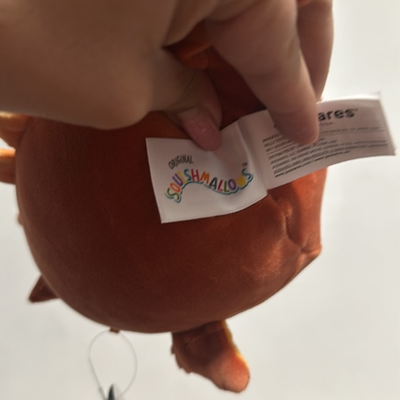 NWT Squishmallows Brown Dragon Plush - Picture 5 of 5